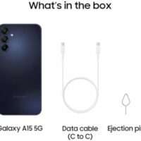 SAMSUNG Teléfono celular Galaxy A15 5G Serie A, teléfono inteligente Android desbloqueado de 128 GB, pantalla AMOLED, almacenamiento ampliable, seguridad Knox, carga súper rápida, versión  Celulares y Accesorios - Image 11