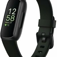 Fitbit Inspire 3 - Rastreador de salud y fitness con control del estrés, intensidad de entrenamiento, seguimiento del sueño, frecuencia cardíaca 24/7 y más, Midnight Zen/Negro (bandas S y L incluidas)  Deportes y Actividades al Aire Libre - Image 6