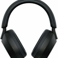 Sony WH-1000XM5 Los mejores auriculares inalámbricos con cancelación de ruido, hechos de cuero sintético de ajuste suave, procesador integrado V1, con 4 micrófonos de formación de haz, batería de  Electrónica - Image 11
