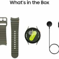 Samsung Galaxy Watch 7 1.732 in Bluetooth AI Smartwatch con puntuación de energía, consejos de bienestar, seguimiento de frecuencia cardíaca, monitor de sueño, rastreador de fitness, 2024, color verde  Celulares y Accesorios - Image 11