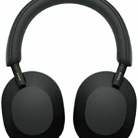 Sony WH-1000XM5 Los mejores auriculares inalámbricos con cancelación de ruido, hechos de cuero sintético de ajuste suave, procesador integrado V1, con 4 micrófonos de formación de haz, batería de  Electrónica - Image 16