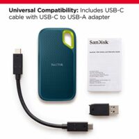 SanDisk SSD portátil extremo de 4 TB, hasta 1050 MB/s, USB-C, USB 3.2 Gen 2, resistencia al agua y al polvo IP65, firmware actualizado, Monterey - Unidad externa de estado sólido - SDSSDE61-4T00-G25M  Electrónica - Image 15