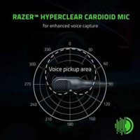 Razer BlackShark V2 X Auriculares para gamer sonido envolvente 7.1, controladores de 1.9 ″, almohadillas de espuma viscoelástica, para computador, PS4, PS5 o Switch con conector de 3.5 mm, negros : Electrónica - Image 4