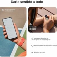Fitbit Charge 6 - Rastreador de actividad física con aplicaciones de Google, frecuencia cardíaca en equipos de ejercicio, membresía premium de 6 meses incluida, GPS, herramientas de salud y más,  Electrónica - Image 5