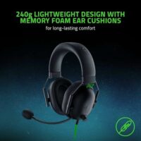 Razer BlackShark V2 X Auriculares para gamer sonido envolvente 7.1, controladores de 1.9 ″, almohadillas de espuma viscoelástica, para computador, PS4, PS5 o Switch con conector de 3.5 mm, negros : Electrónica - Image 14