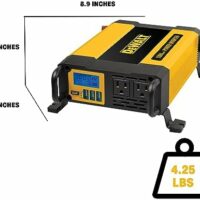 Inversor de potencia DXAEPI1000, de DeWalt, potencia continua de 1000 W y máxima de 2000 W  Automotriz - Image 3