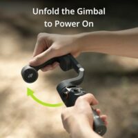 DJI Osmo Mobile 6 - Estabilizador de teléfono inteligente de 3 ejes, barra de extensión, seguimiento de objetos, portátil y plegable, para Android/iPhone, ideal para vlogging y videos, gris pizarra  Celulares y Accesorios - Image 11