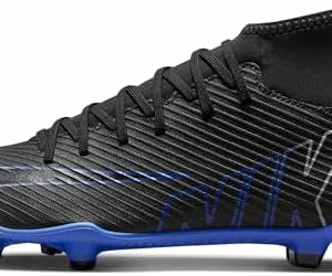 Nike Botas de fútbol para hombre, Negro Azul Negro Cromo Hyper Royal  Ropa, Zapatos y Joyería