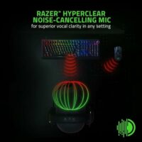 Razer BlackShark V2 X Auriculares para gamer sonido envolvente 7.1, controladores de 1.9 ″, almohadillas de espuma viscoelástica, para computador, PS4, PS5 o Switch con conector de 3.5 mm, negros : Electrónica - Image 3
