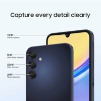 SAMSUNG Teléfono celular Galaxy A15 5G Serie A, teléfono inteligente Android desbloqueado de 128 GB, pantalla AMOLED, almacenamiento ampliable, seguridad Knox, carga súper rápida, versión  Celulares y Accesorios - Image 17