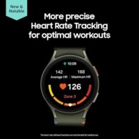 Samsung Galaxy Watch 7 1.732 in Bluetooth AI Smartwatch con puntuación de energía, consejos de bienestar, seguimiento de frecuencia cardíaca, monitor de sueño, rastreador de fitness, 2024, color verde  Celulares y Accesorios - Image 2