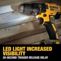 DEWALT Taladro inalámbrico de 20 V Max, 1/2 pulgada, 2 velocidades, XR 2.0 Ah batería y cargador incluido (DCD777D1)  Herramientas y Mejoras del Hogar - Image 6